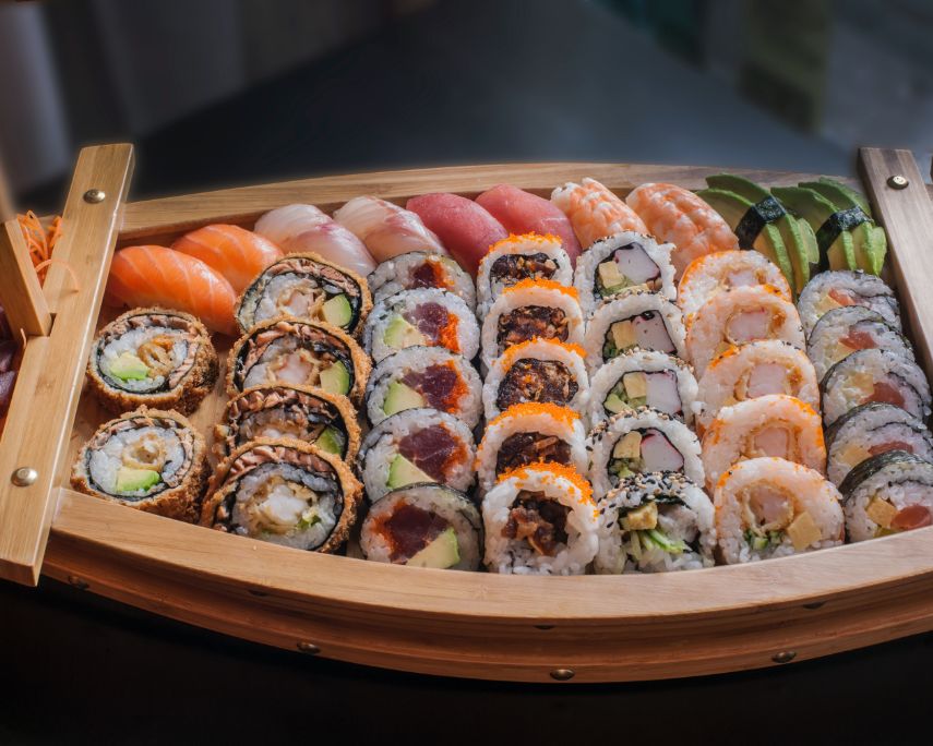 How Much Sushi Is In A Roll?